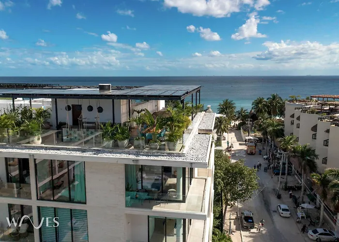 Сasa de vacaciones Ph Con Rooftop, Jacuzzi Y Vista Al Mar Playa del Carmen