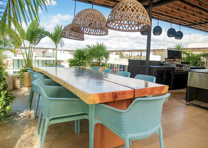 Сasa de vacaciones Ph Con Rooftop, Jacuzzi Y Vista Al Mar *