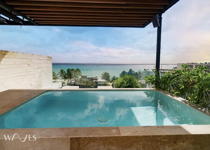 Ph Con Rooftop, Jacuzzi Y Vista Al Mar Playa del Carmen