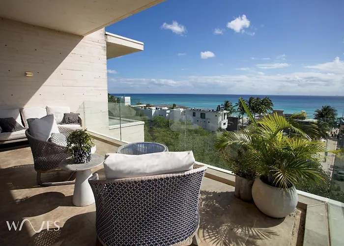 Ph Con Rooftop, Jacuzzi Y Vista Al Mar Сasa de vacaciones Playa del Carmen