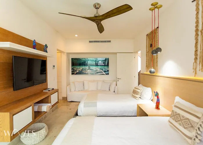 Ph Con Rooftop, Jacuzzi Y Vista Al Mar Сasa de vacaciones Playa del Carmen