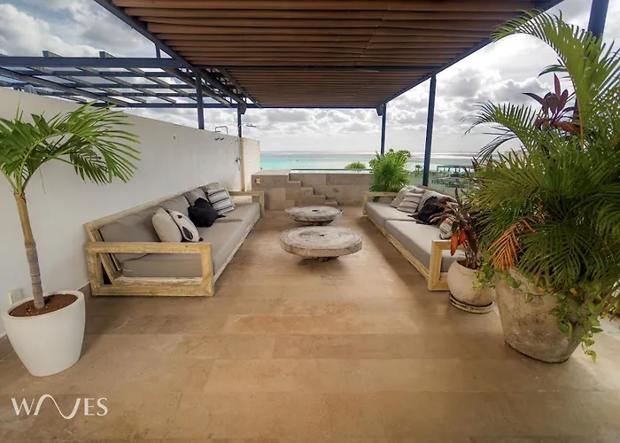 Ph Con Rooftop, Jacuzzi Y Vista Al Mar Playa del Carmen